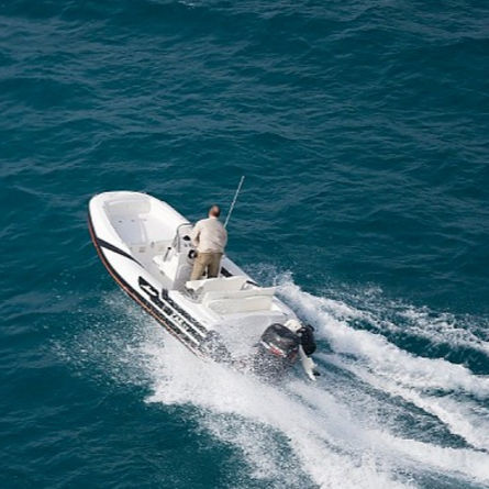 Außenborder-Schlauchboot - 53 - Zar Formenti - halbstarr / Open / mit Mittelkonsole