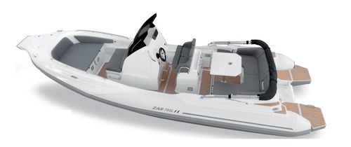 Außenborder-Schlauchboot - 79 SL PLUS - Zar Formenti - halbstarr / Open / mit Mittelkonsole