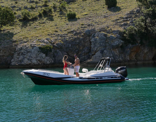 Außenborder-Schlauchboot - 65 SUITE - Zar Formenti - halbstarr / Open / mit Mittelkonsole