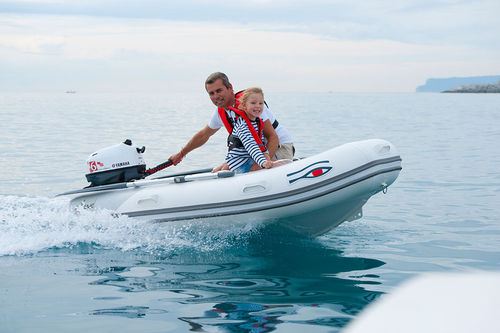 Außenborder-Schlauchboot - TL 240 - Ribeye - halbstarr / Aluminium / max. 3 Personen