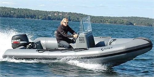 Außenborder-Schlauchboot - 5.15 - Osprey - halbstarr / Open / mit Jockey-Konsole