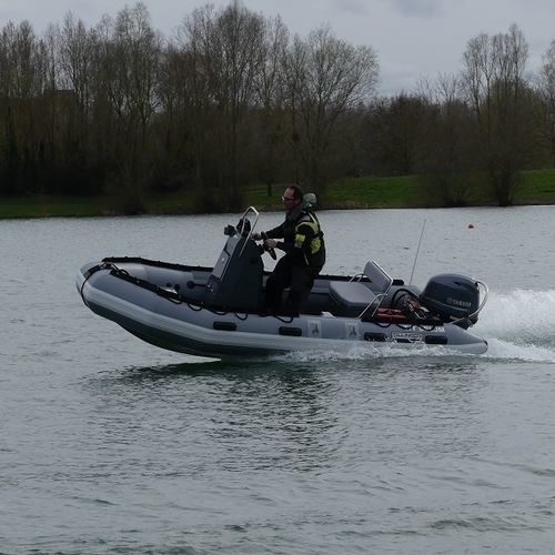 Rettungsboot Berufsschiff - 380 PRORAID - Sillinger - Hafenservice-Boot / Polyester / RHIB