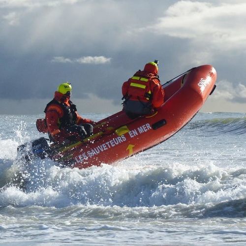 Such- und Rettungsboot Berufsschiff - 380 UM - Sillinger - Taucherbasisboot / Hafenservice-Boot / zusammenklappbares Schlauchboot