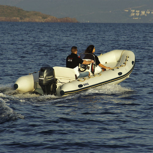 Außenborder-Schlauchboot - FALCON 450 - Brig - halbstarr / Open / mit Seitenkonsole