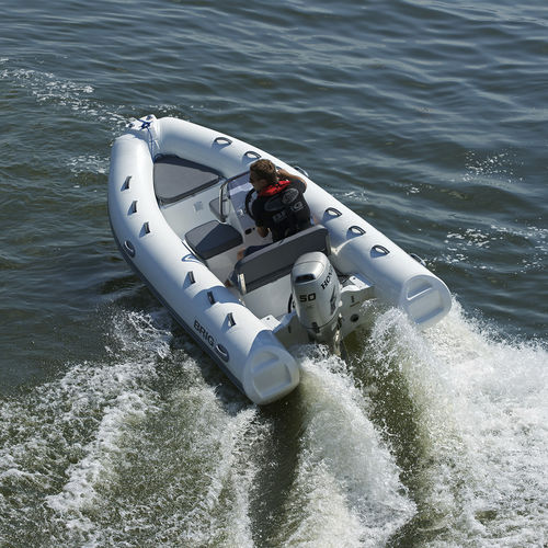 Außenborder-Schlauchboot - FALCON 420  - Brig - halbstarr / Open / mit Seitenkonsole