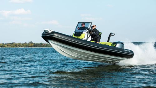 Außenborder-Schlauchboot - D600 ACTIVE - GRAND Inflatable Boats - Festrumpf / Open / mit Mittelkonsole