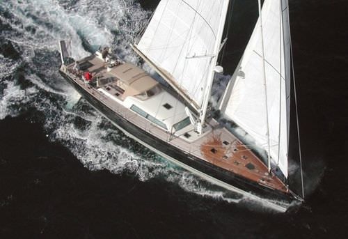Segelyacht für Kreuzfahrten - GY75 - Garcia Yachts - mit offenem Heck / Aluminium