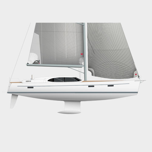 Segelyacht für Kreuzfahrten - 570 DS - Nordship - 4 Kabinen / mit Decksalon / Bugspriet