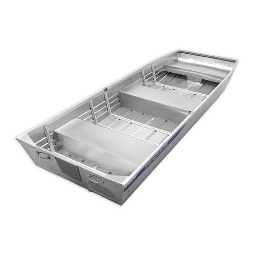 Jon-Boat / Außenborder - Jon 13 Wide Silver - MARINE - Open / Sportfischer / Aluminium