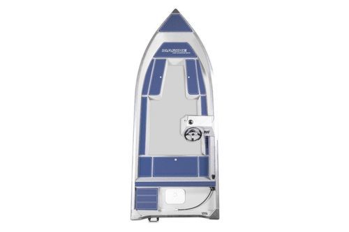 Offenes Boot / Außenborder - 450 Family AR - MARINE - mit Jockey-Konsole / Meer / Aluminium
