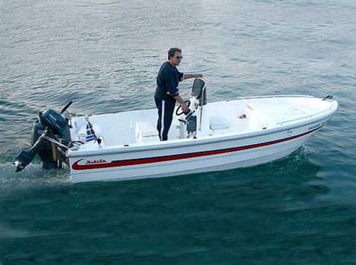 Außenborder-Konsolenboot - SEASTORM 500 - Nikita - max. 8 Personen