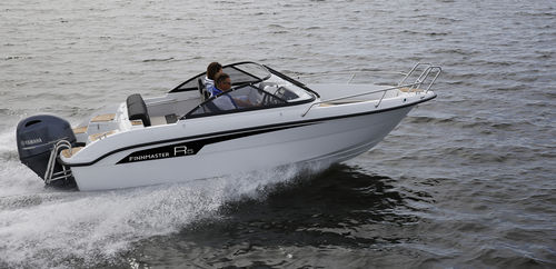 Außenborder-Runabout - R5 - Finnmaster Boats Oy - mit Doppelkonsole / Open / Aluminium