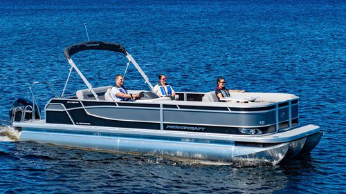 Außenborder-Pontonboot - VECTRA® 25 RL - Bateaux Princecraft - tri-tube / Open / Sport