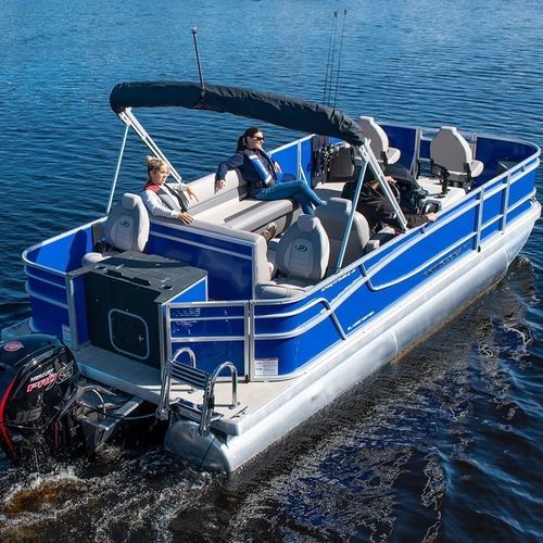 Außenborder-Pontonboot - SPORTFISHER 21-4S - Bateaux Princecraft - Open / mit Seitenkonsole / Sport