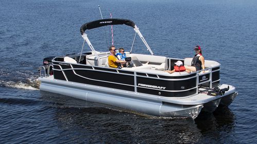 Außenborder-Pontonboot - SPORTFISHER 23-2RS - Bateaux Princecraft - Open / mit Seitenkonsole / Sport