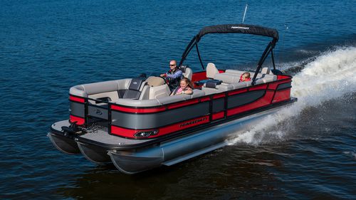 Außenborder-Pontonboot - SPORTFISHER LX 25-2RS - Bateaux Princecraft - Open / mit Seitenkonsole / Sport