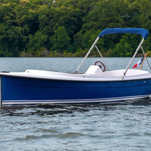 Offenes Boot / für Wassersportzentrum - SCOOP 2 - Ruban Bleu - POD-Antrieb / elektrisch / max. 7 Personen