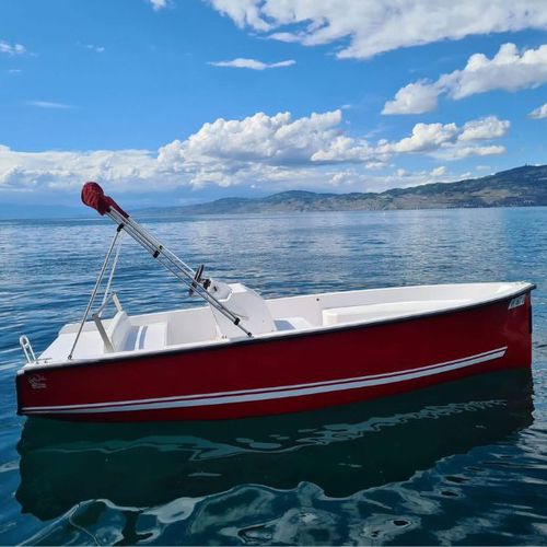 Elektrisches offenes Boot - SENSAS - Ruban Bleu - POD-Antrieb / für Wassersportzentrum / max. 6 Personen