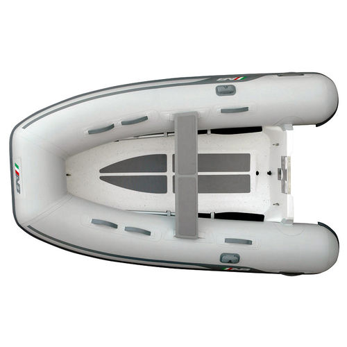 Außenborder-Schlauchboot - 8 VL  - AB Inflatables - halbstarr / Open / für die Fischerei