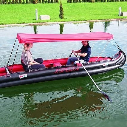 Sonnensegel für Boot - SPEED - Grabner GMBH, Austria - für Kanus und Kayaks / Aluminiumstruktur / Polyester