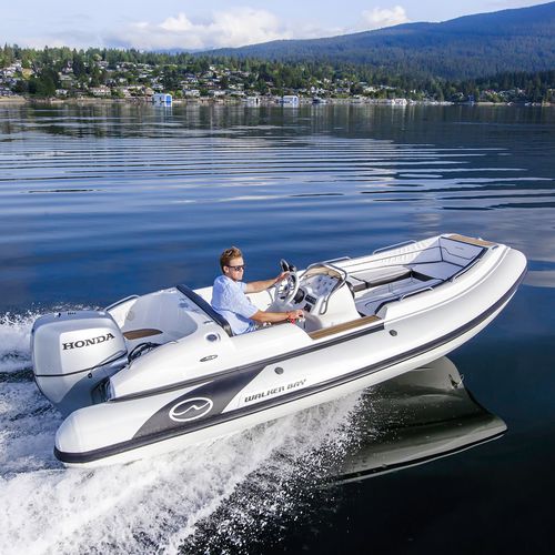 Außenborder-Schlauchboot - Generation 525 DLX - Walker Bay Boats - RIB / mit Mittelkonsole / Open