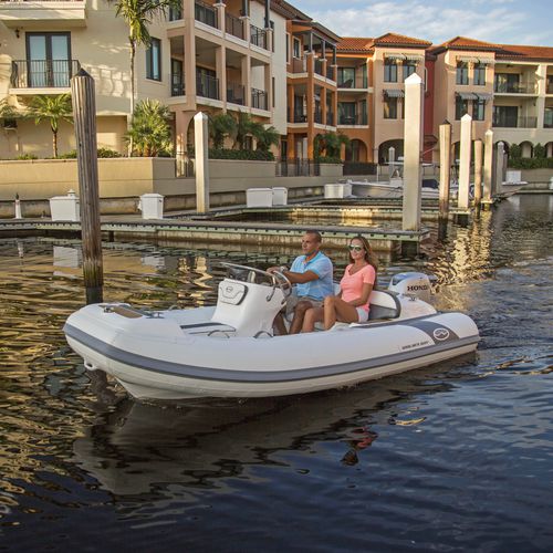 Außenborder-Schlauchboot - Generation 400 DLX - Walker Bay Boats - halbstarr / mit Mittelkonsole / Open