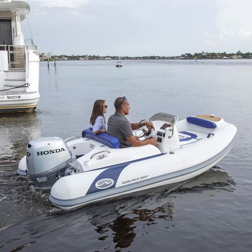 Außenborder-Schlauchboot - Generation 340 DLX - Walker Bay Boats - halbstarr / mit Mittelkonsole / Open