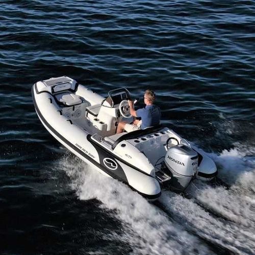 Außenborder-Schlauchboot - Venture 13 - Walker Bay Boats - halbstarr / Open / mit Seitenkonsole