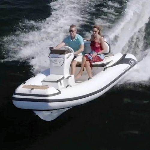 Außenborder-Schlauchboot - Generation 14 LTE - Walker Bay Boats - RIB / Open / mit Seitenkonsole