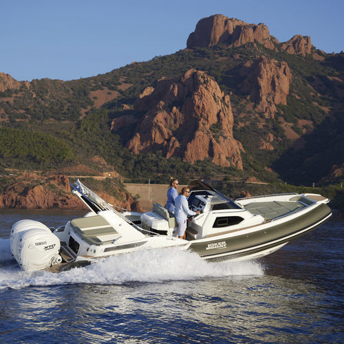 Außenborder-Schlauchboot - CLUBMAN 32 - Joker Boat - Benzin / zweimotorig / halbstarr