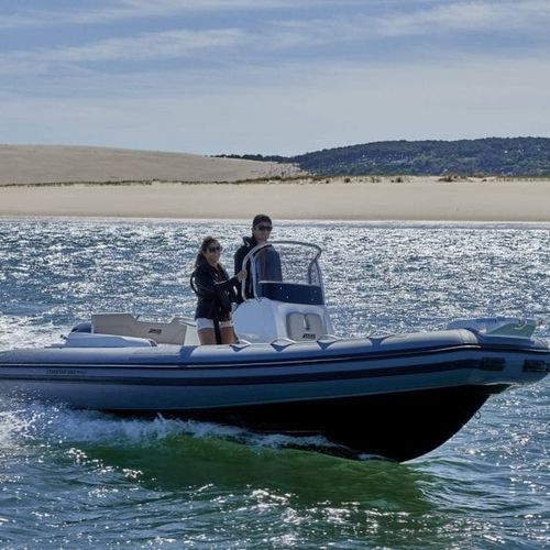 Außenborder-Schlauchboot - COASTER 580 PLUS - Joker Boat - halbstarr / Open / mit Mittelkonsole