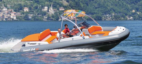 Innenborder-Schlauchboot - 24 SREFB  - Marlin - halbstarr / mit Doppelkonsole / Sport