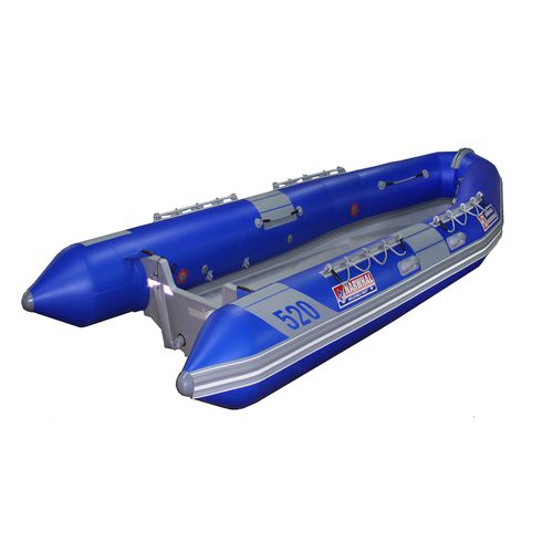 Taucherbasisboot Berufsschiff - HD-520 - Narwhal - Forschungsboot / Außenborder / Festrumpf-Schlauchboot