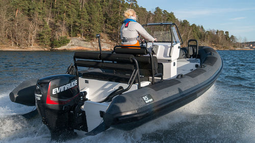 Außenborder-Schlauchboot - R5 Series - RUPERT MARINE - mit Mittelkonsole / mit Jockey-Konsole / max. 5 Personen