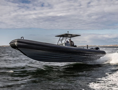 Außenborder-Schlauchboot - R10 series - RUPERT MARINE - zweimotorig / halbstarr / Open