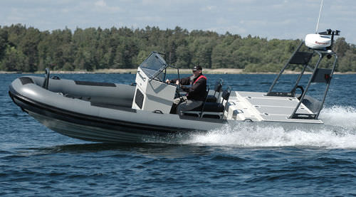 Arbeitsboot Berufsschiff - 26 D CC - RUPERT MARINE - Offshore-Hafenboot / Sternantrieb / Diesel