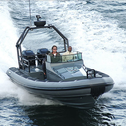 Arbeitsboot Berufsschiff - 32 OB CC - RUPERT MARINE - Offshore-Hafenboot / Außenborder / Festrumpf-Schlauchboot