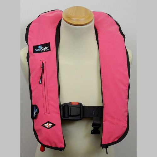 Aufblasbare Rettungsweste - I-Zip – Hot Pink - Seasafe Systems Ltd - 170 N / ISO12402-3 / ISO12401