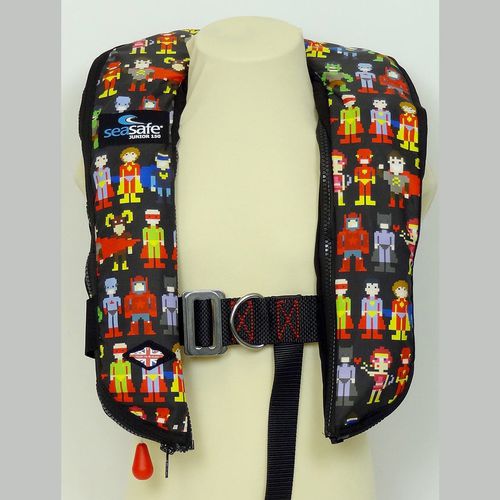 Aufblasbare Rettungsweste - Super Heroes - Seasafe Systems Ltd - 150 N / ISO12402-3 / ISO12401