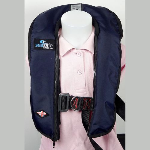 Aufblasbare Rettungsweste - Navy - Seasafe Systems Ltd - 150 N / ISO12402-3 / ISO12401
