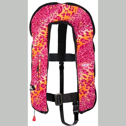 Aufblasbare Rettungsweste - I-Zip – Pink Animal - Seasafe Systems Ltd - 170 N / ISO12402-3 / ISO12401