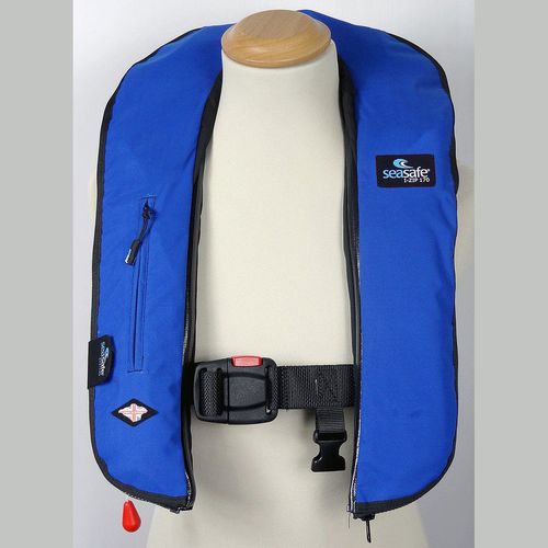 Aufblasbare Rettungsweste - I-Zip - Royal Blue - Seasafe Systems Ltd - 170 N / ISO12402-3 / ISO12401