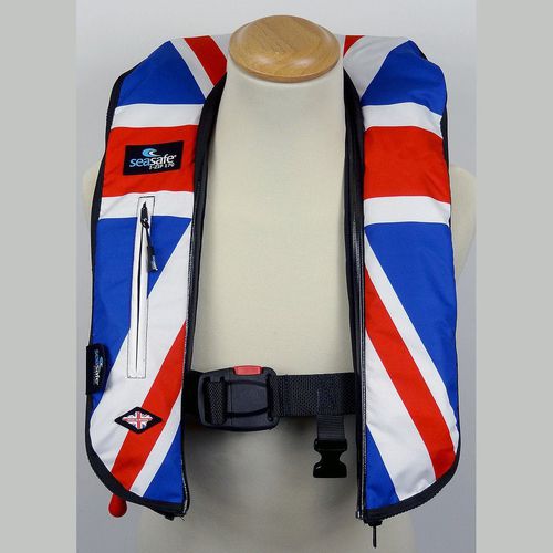 Aufblasbare Rettungsweste - I-Zip – Union Jack - Seasafe Systems Ltd - 170 N / ISO12402-3 / ISO12401