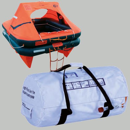 Rettungsinsel für Schiffe - Standard - Seasafe Systems Ltd - Sechssitzer / 8 Plätze / 10 Plätze