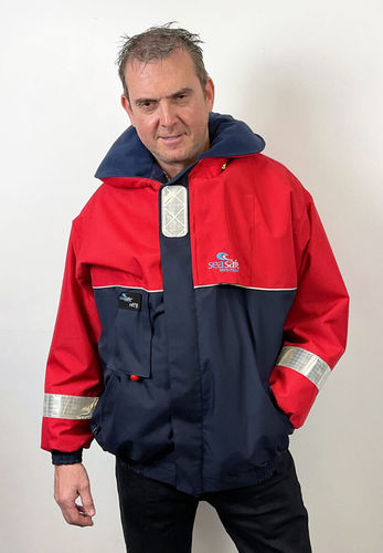 Navigationsjacke - Voyager - Seasafe Systems Ltd - wasserdicht / atmungsaktiv / mit integrierter selbstaufblasbarer Rettungsweste