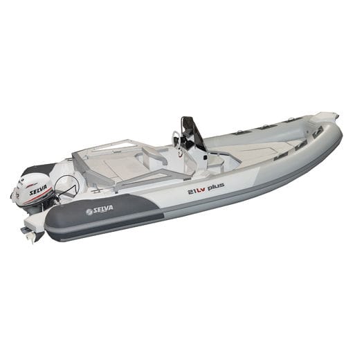 Außenborder-Schlauchboot - 21 LV PLUS - Selva Marine - Ribs - halbstarr / mit Mittelkonsole / Open