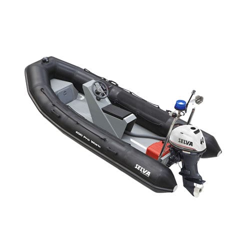 Arbeitsboot Berufsschiff - 400 PRO - Selva Marine - Ribs - Außenborder / Festrumpf