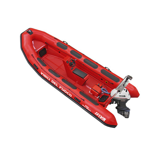 Arbeitsboot Berufsschiff - 500 PRO - Selva Marine - Ribs - Außenborder / Festrumpf