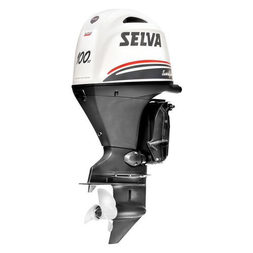 Außenbordmotor - SWORDFISH 100XS E.F.I. - Selva Outboard Motors - Benzin / für Berufsschiffe / wassergekühlt