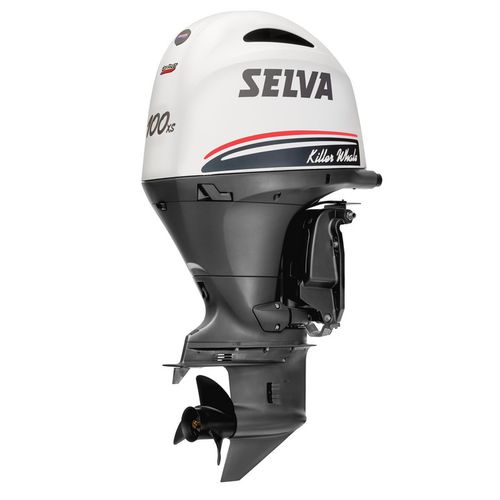 Außenbordmotor - KILLER WHALE 100XS E.F.I. - Selva Outboard Motors - Benzin / für Berufsschiffe / wassergekühlt